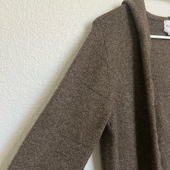 Olive + Oak Brown Hooded Cardigan - Picture 4 of 8